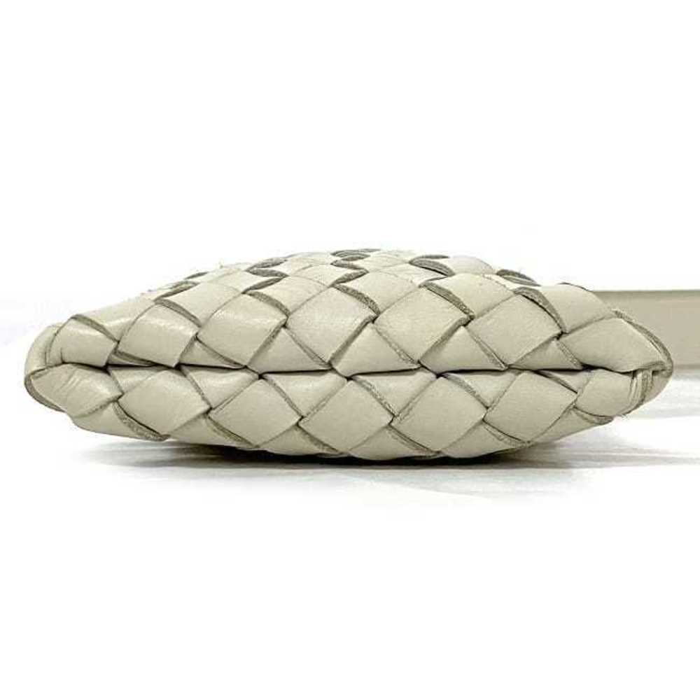 Bottega Veneta smartphones woven White Bag Intrecciato Beige pochette - Picture 5 of 9